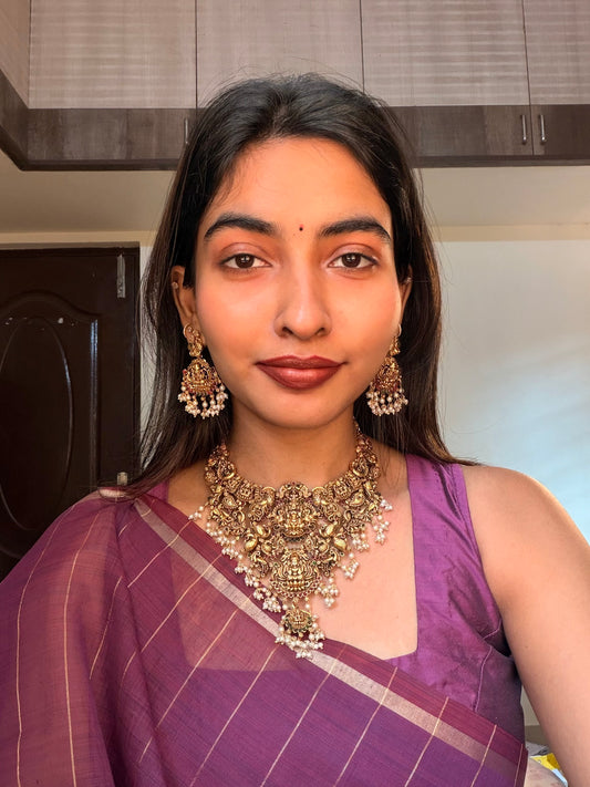 Lakshmi bridal necklace set