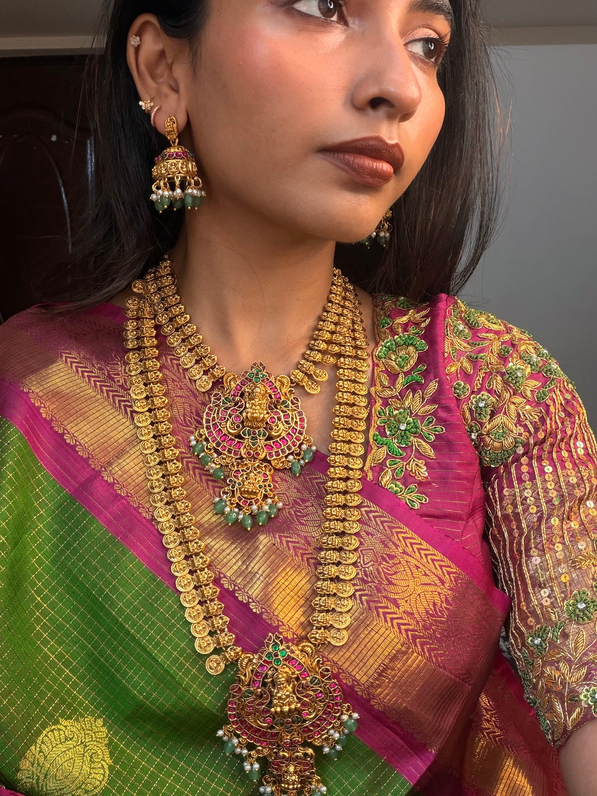 Semi bridal set (Lakshmi)