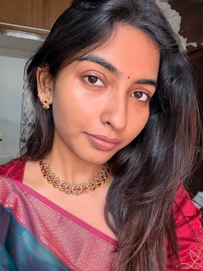 Peacock necklace