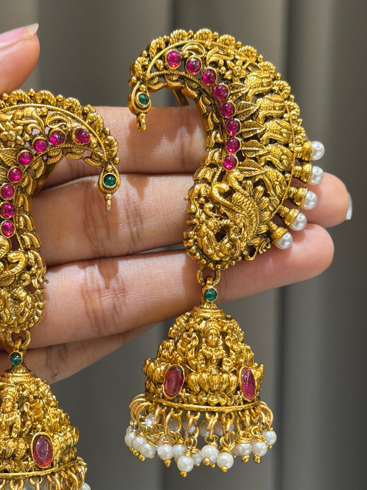 Heavy Lakshmi Earcuff