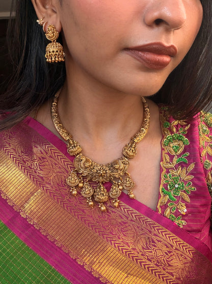 Panchalaksmi necklace