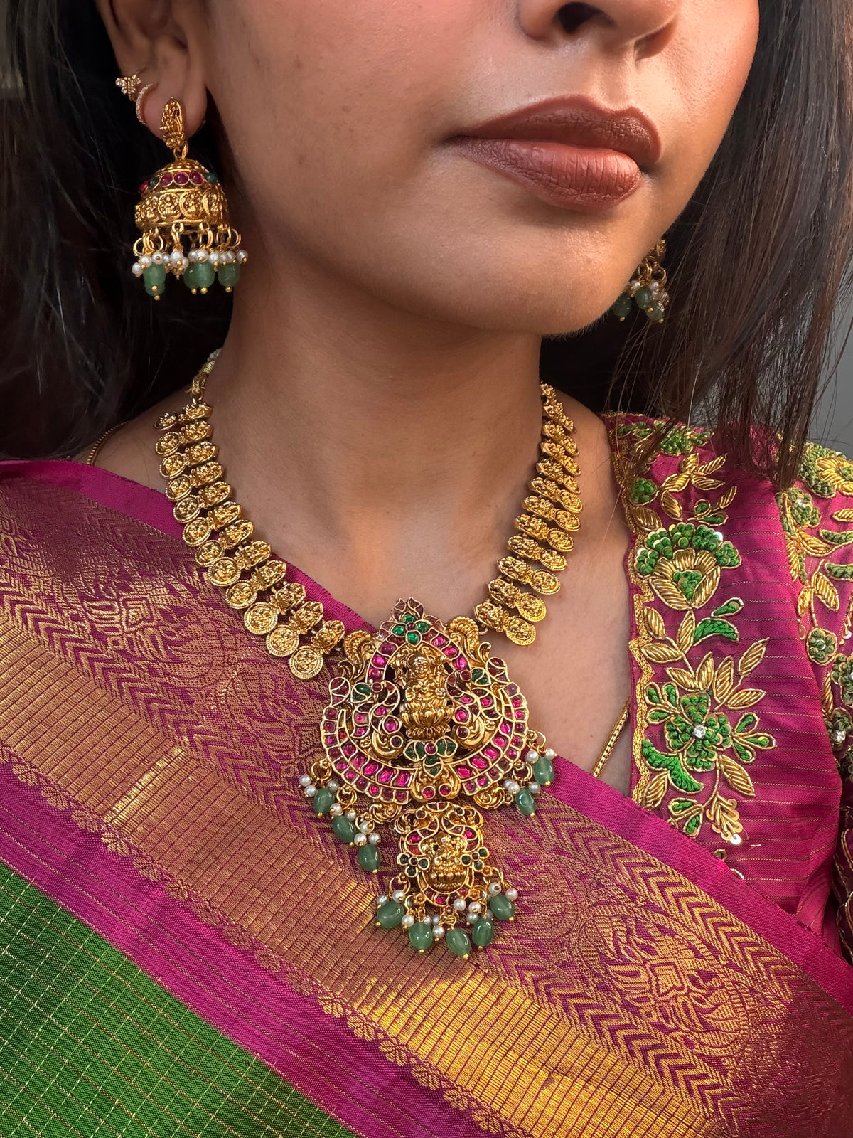 Semi bridal set (Lakshmi)