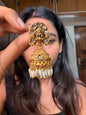 Lakshmi Gold Matte finish earring
