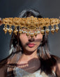 Full Gold Lakshmi choker set