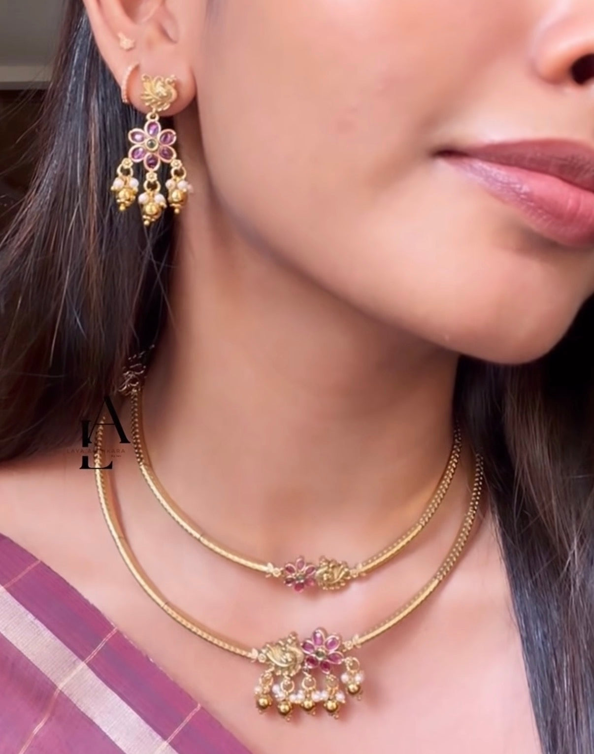 Double layer chain set