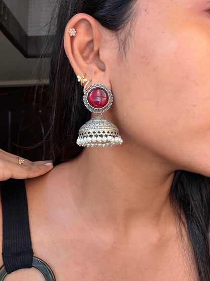 Premium oxidised Jumka