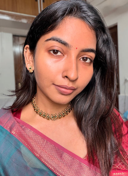 Peacock necklace