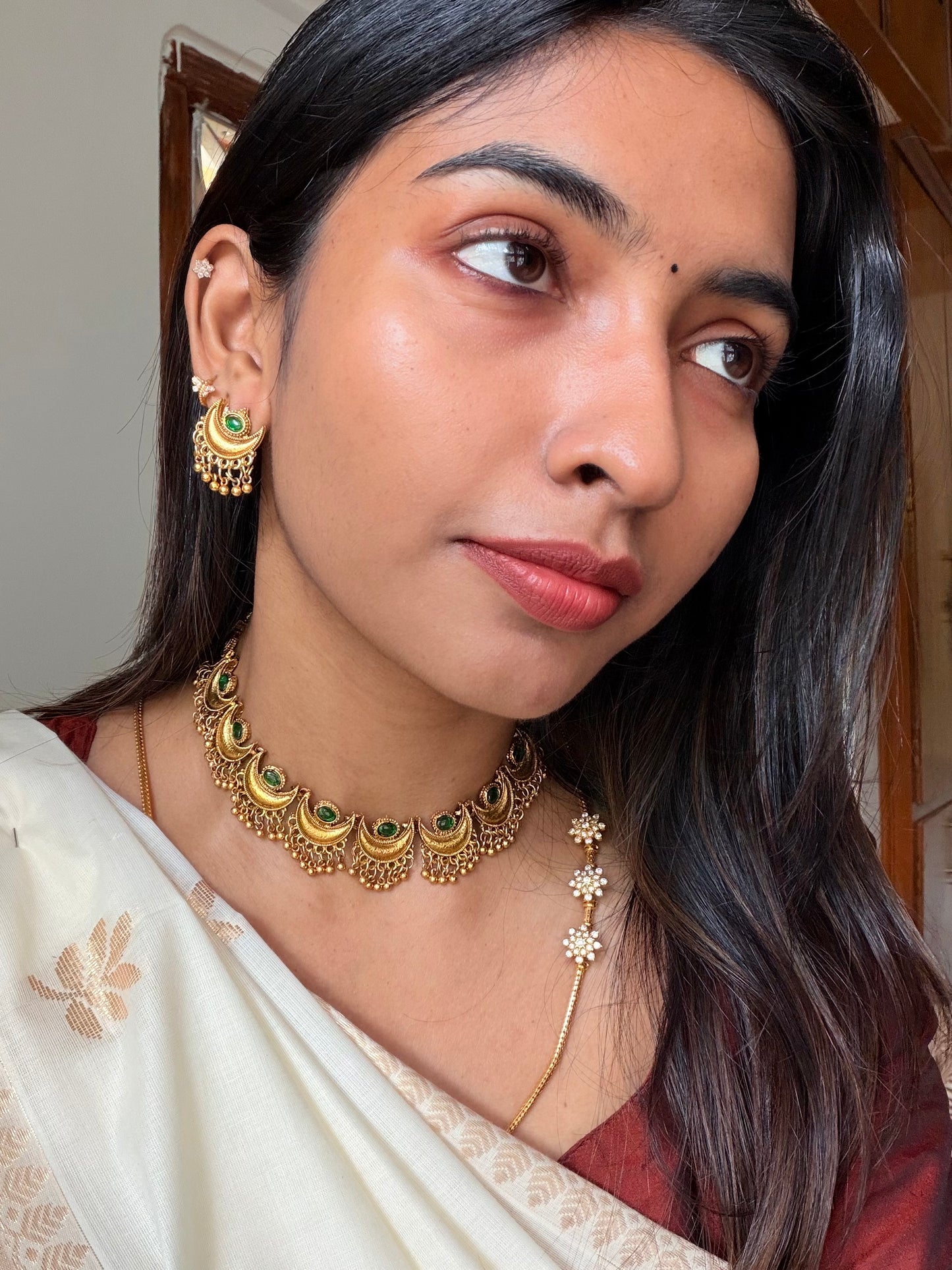 Half moon Necklace
