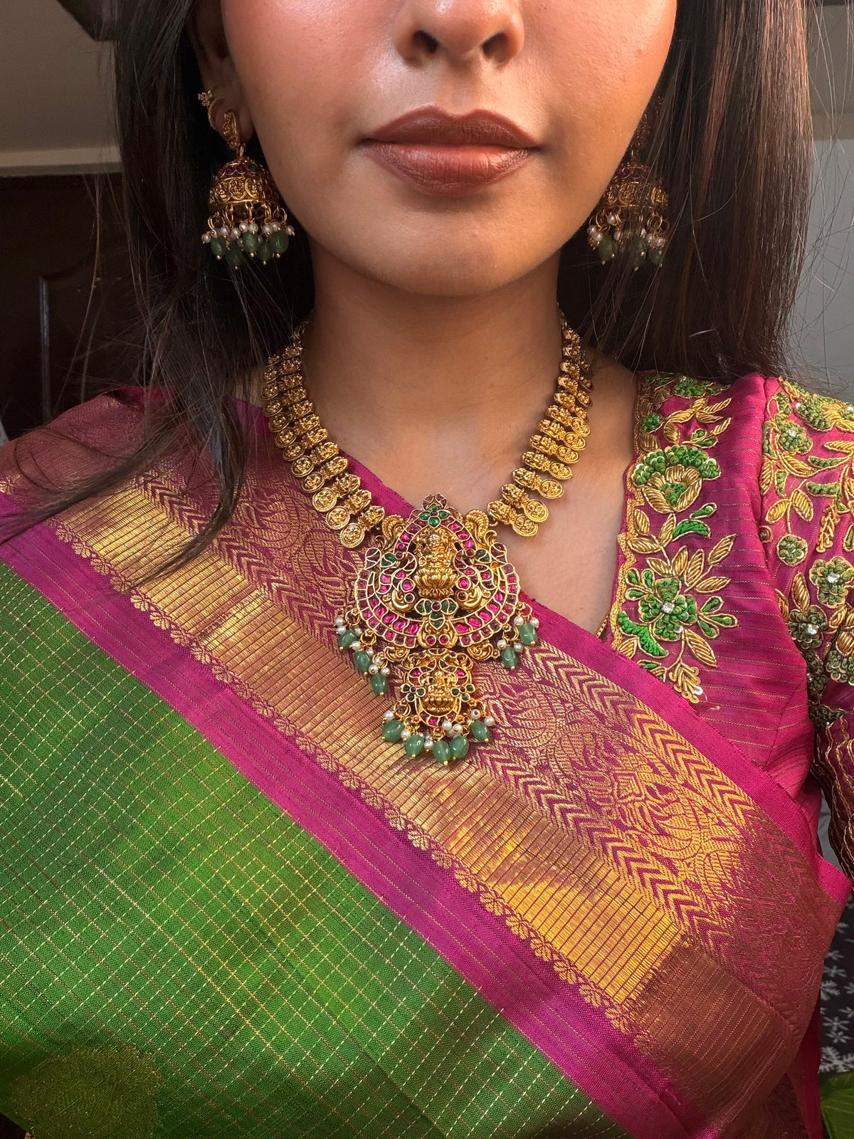Semi bridal set (Lakshmi)