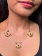 Half moon invisible chain