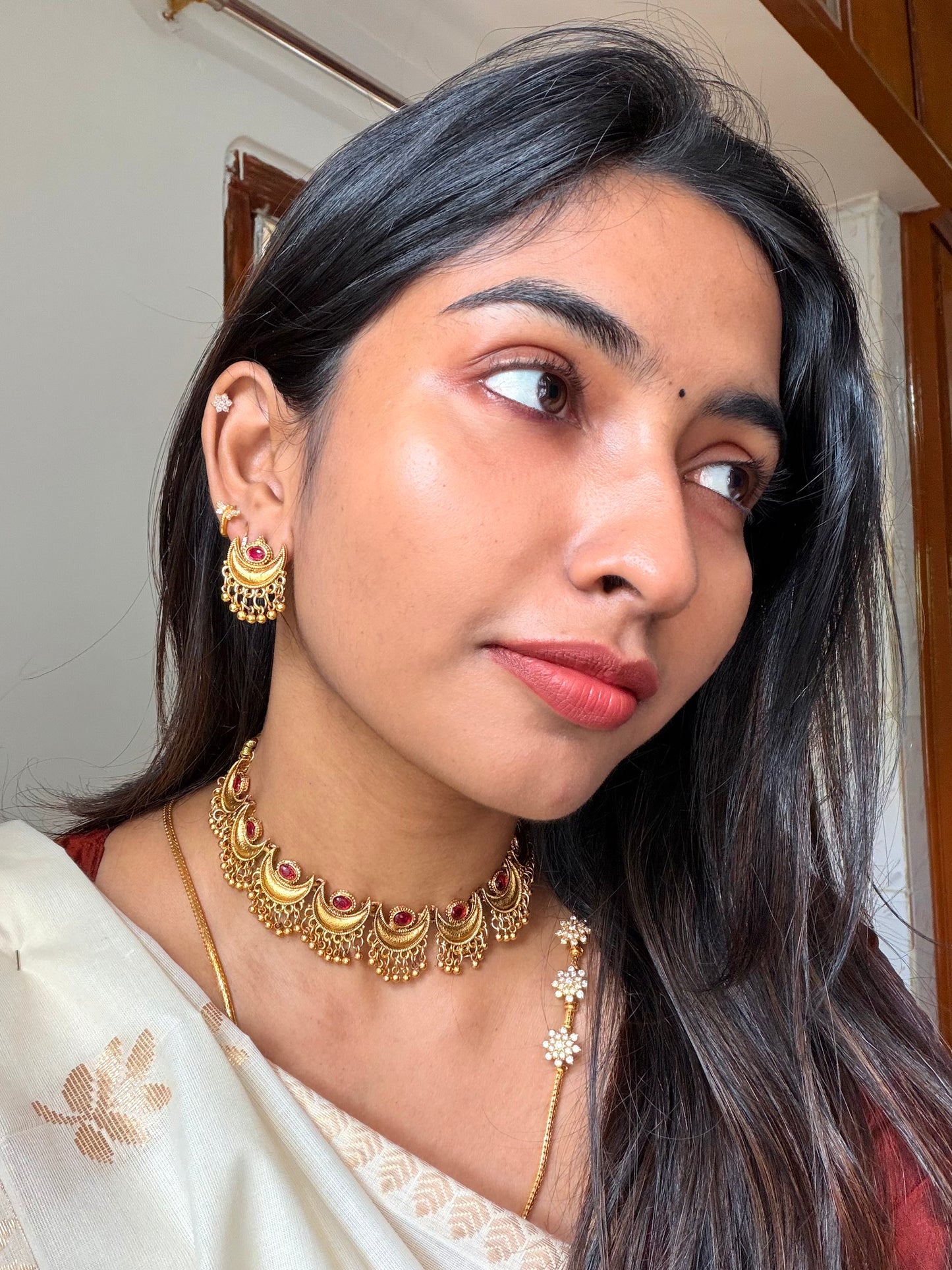 Half moon Necklace