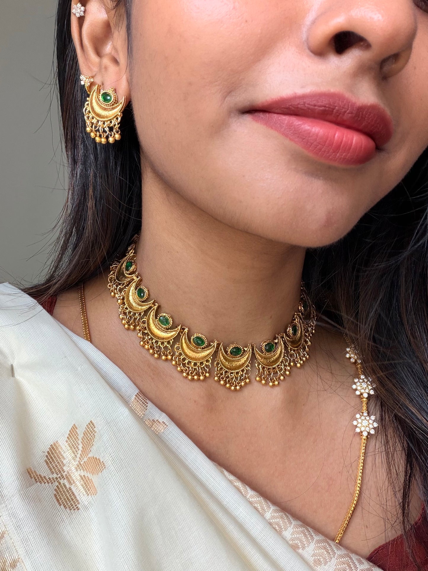 Half moon Necklace