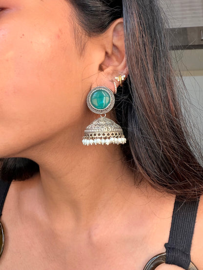 Premium oxidised Jumka
